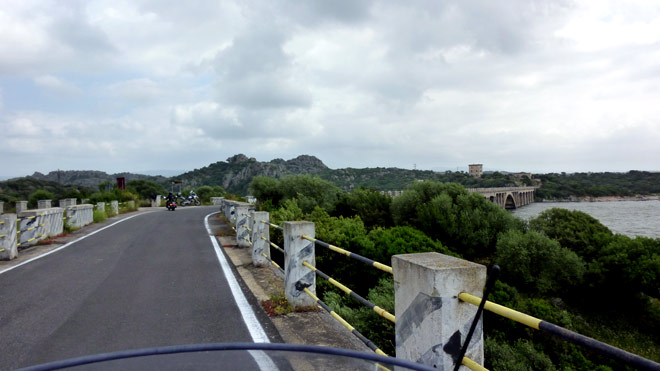 Brücke beim Lago del Coghinas