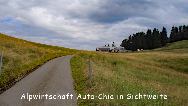 Die Bergwirtschaft Auta Chia ist vom 1. Mai bis 31. Oktober täglich geöffnet