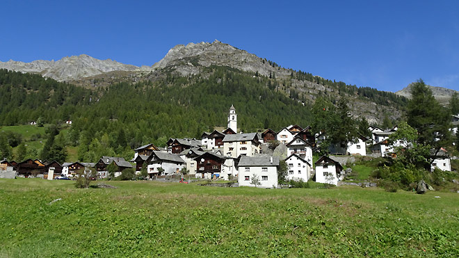 Dorfansicht Bosco Gurin
