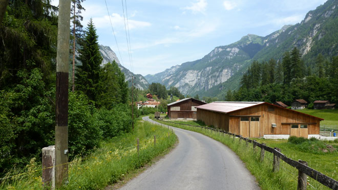 Auf der Staumauer Gigerwald