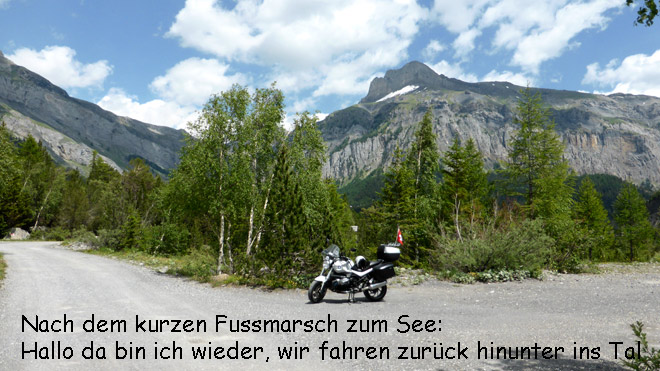 Bring mich bitte unversehrt zurück hinunter ins Tal
