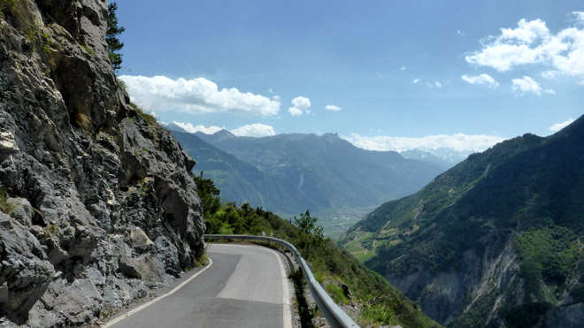 Traumhafter Blick ins Tal
