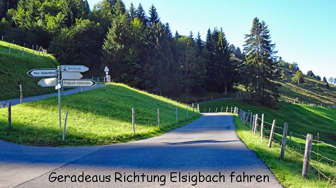 Richtung Elsigbach