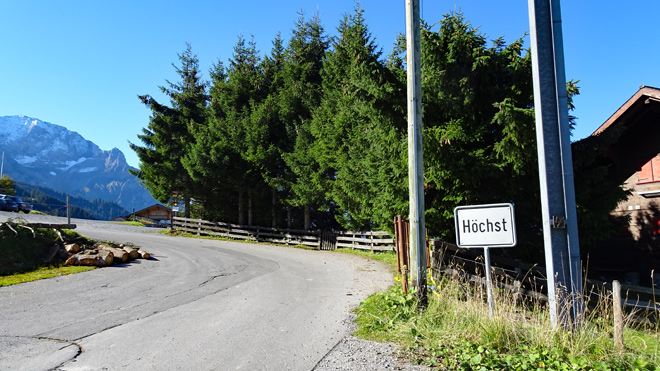 Ankunft in Höchst