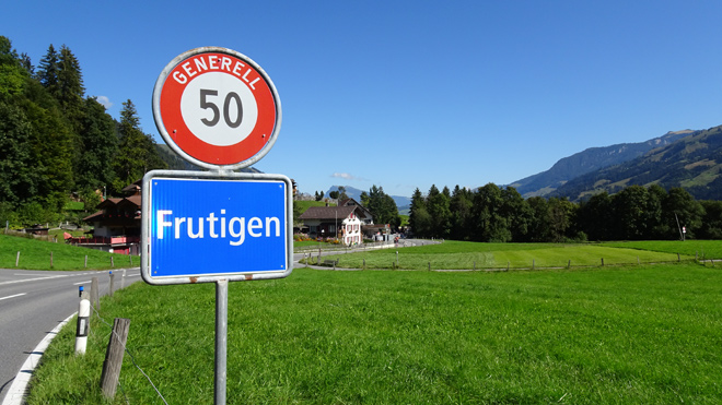 Frutigen (BE) Ziel deiner Fahrt Eisigbach / Höchst