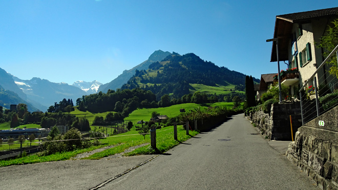 Richtung Reinisch, Blick au Altels, Balmhorn und Elsighorn