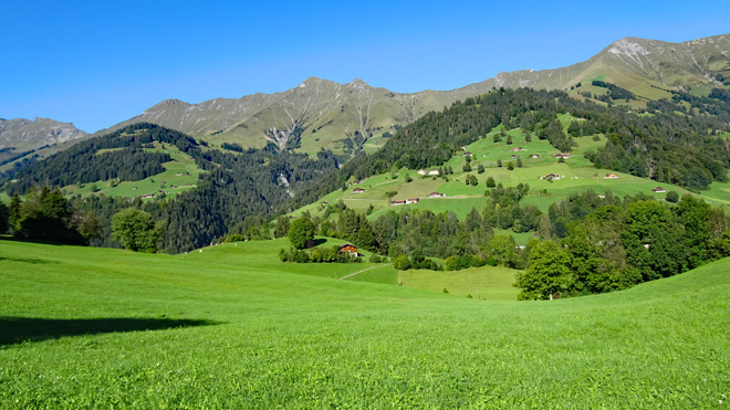 Bergkette im Engstligental