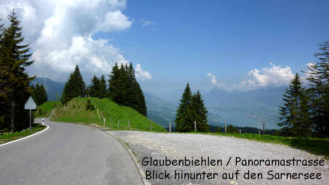 Nun bist du auf der Panoramastrasse, dem 5. Pass