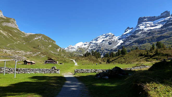 Richtung Engstlensee