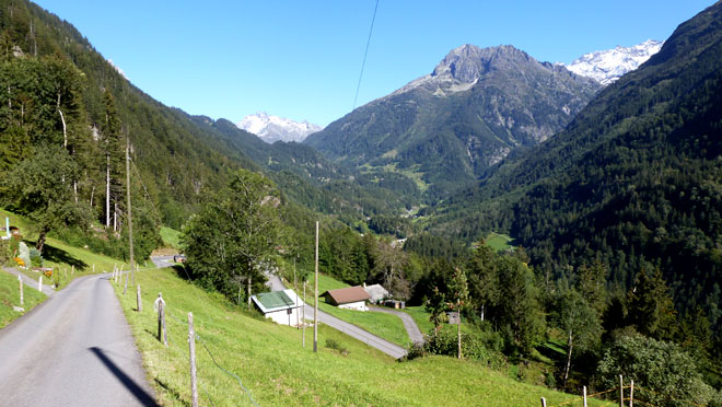 Richtung Sustenpassstrasse