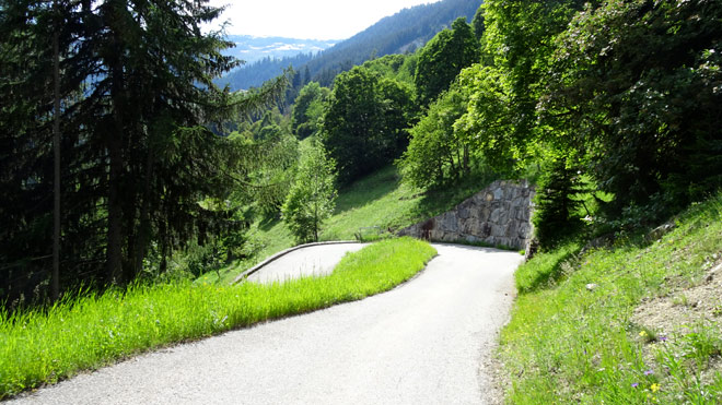 Rückfahrt nach Blatten