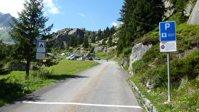 Ankunft auf der Göscheneralp