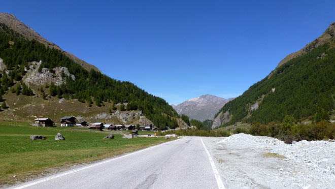 Rückfahrt nach Les Haudères