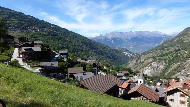 Rückfahrt nach Les Haudères