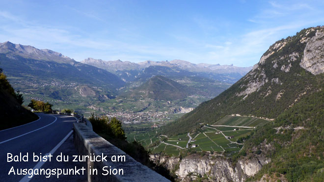 Bald bist du zurück in Sion