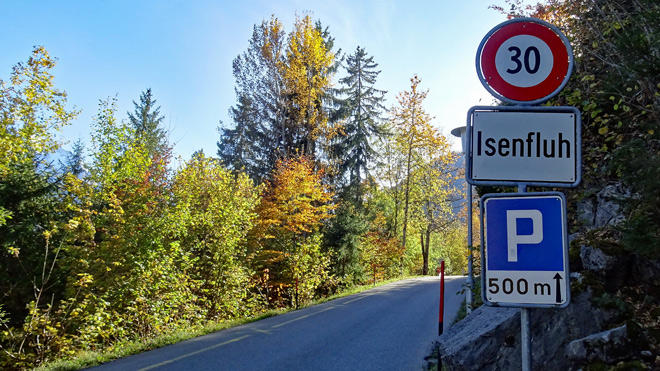 Ankunft in Isenfluh