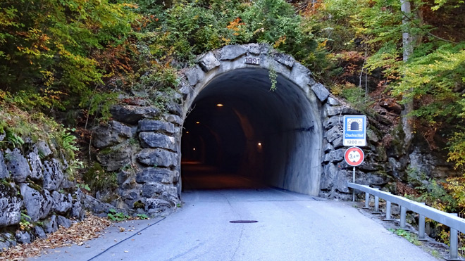 Kehrtunnel Chuchischleif 1'200 lang