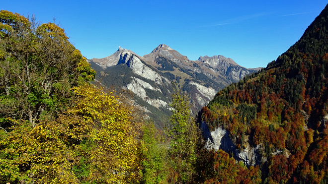 Wunderschöner Weitblick in die Berge