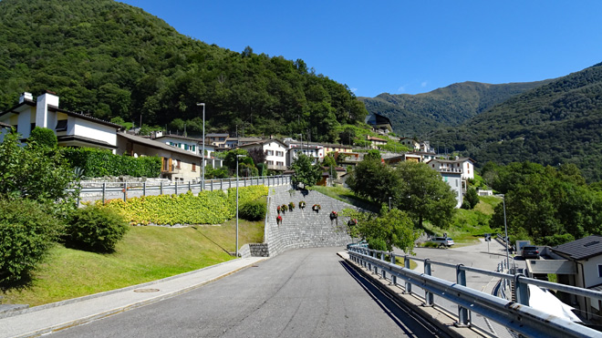 Rückfahrt nach Bironico