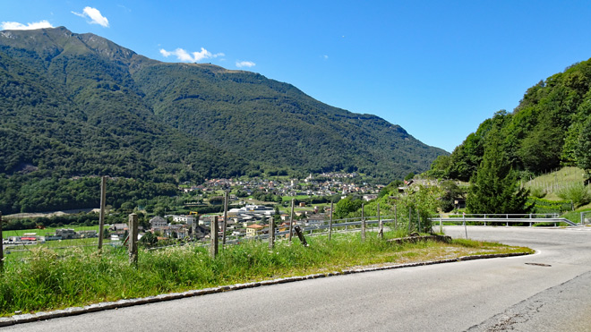 Rückfahrt nach Bironico