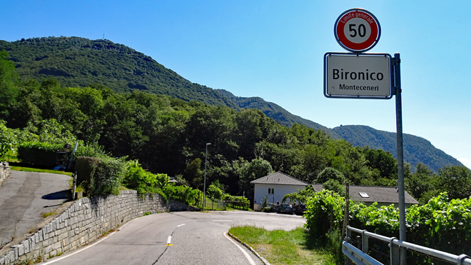 Bironico (TI) Ziel deiner Fahrt hinauf nach Isone und zurück
