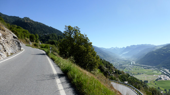 Weiter bergwärts