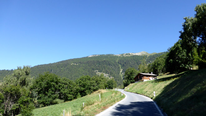 Weiter bergwärts