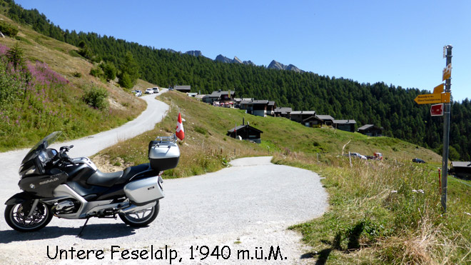 Untere Feselalp, 1940 m.ü.M.
