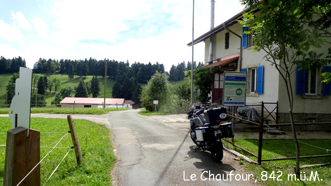 Le Chauffour, 842 m.ü.M.