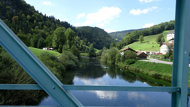 Soubey, Brücke über den Doubs