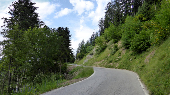 Unterwegs zur Staumauer