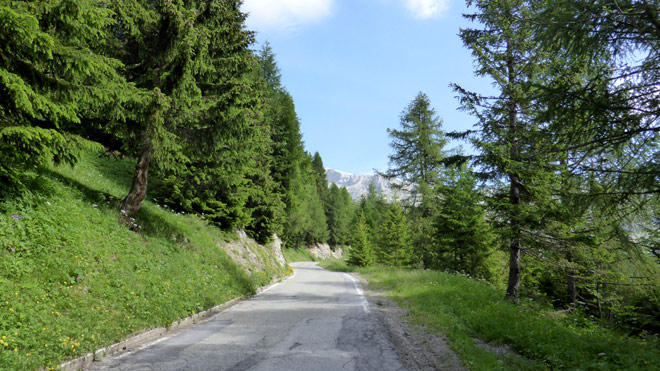 Unterwegs zur Staumauer