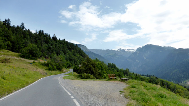 Unterwegs zur Staumauer