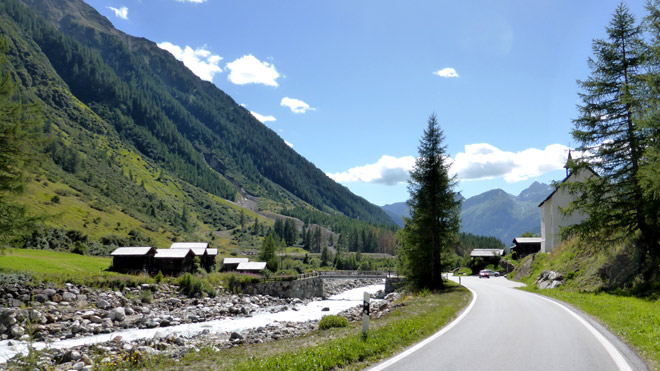 Rückfahrt zurück nach Goppenstein