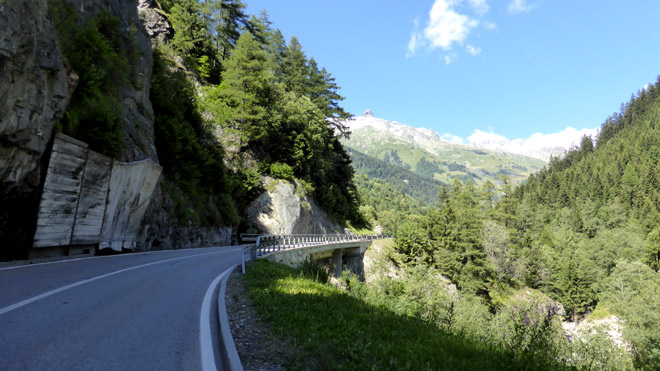 Nach dem Tunnelausgang