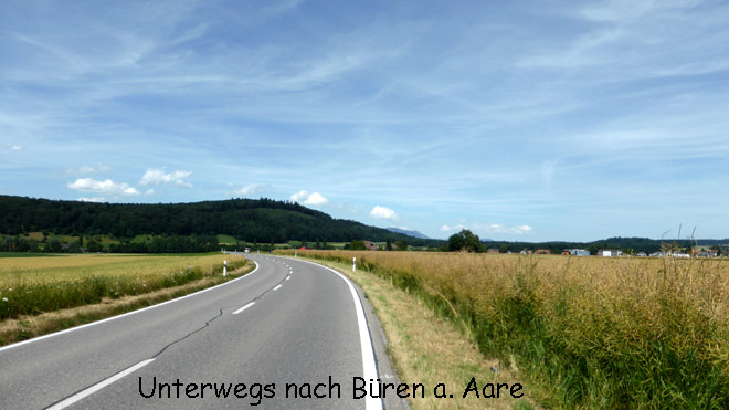 Unterwegs nach Büren a. Aare