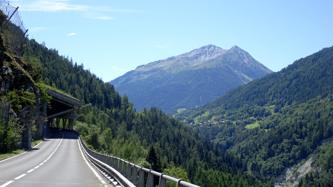 Richtung Vissoire