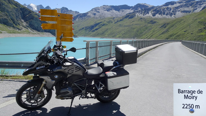 Barrage de Moury, 2250 m.ü.M.