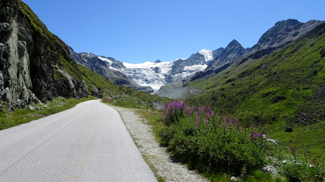 Blick auf den Moirygletscher