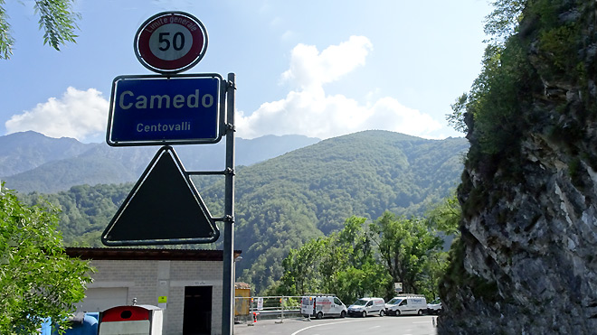 Camedo ist Start und Ziel dieser Tour hinauf nach Moneto und weiter bis zum Abzweig Via Pian dal Barch
