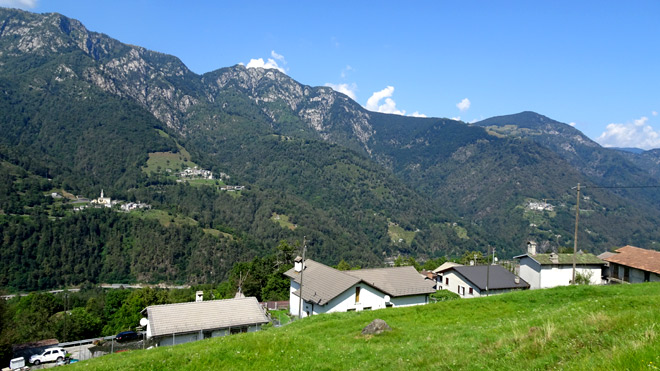Weiterfahrt Richtung Via Pian dal Barch