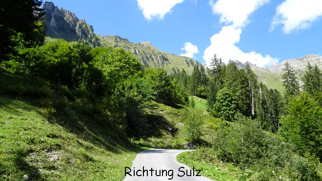 Richtung Sulz