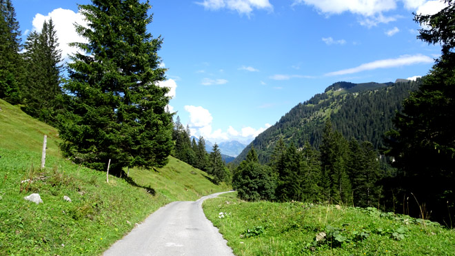 Beginn der Rückfahrt Richtung Sulzboden