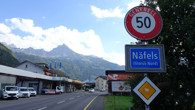 Näfels (GL), Ziel / Start dieser Tour hinauf zum Obersee und weiter bis zur Alp Sulz (GL) und zurück