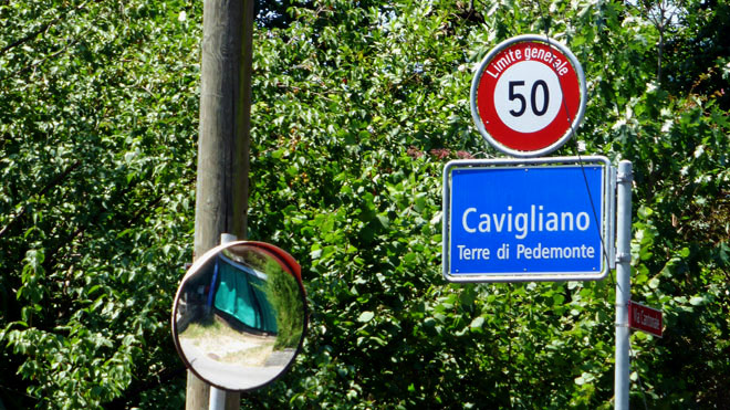 Cavagliano, (TI)Start / Ziel einer Fahrt hinauf ins Valle Onsernone und später ins Val di Vergeletto