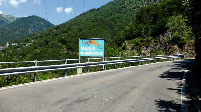 Richtung Valle Onsernone