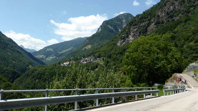 Blick Richtung Russo