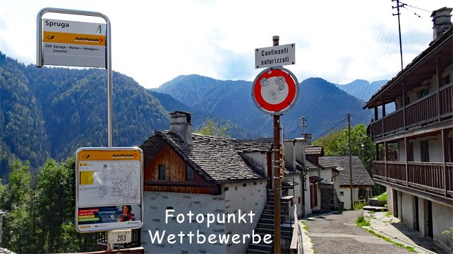 Zuhinterst in Spruga, Fotopunkt Wettbewerbe