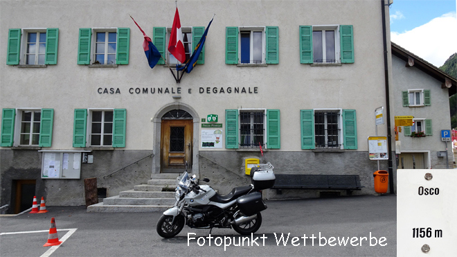 Casa comunale Osco 1'156 m.ü.M., Fotopunkt Wettbewerbe