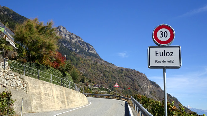 Ankunft in Eulaz